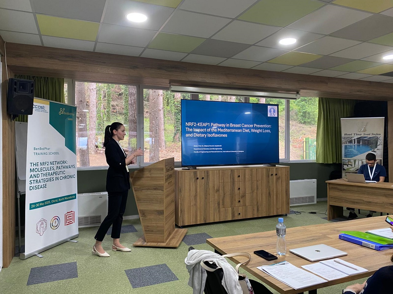 IUS Temsilcisi, Kuzey Makedonya’daki Prestijli NRF2 Eğitim Okulu’na Katılıyor