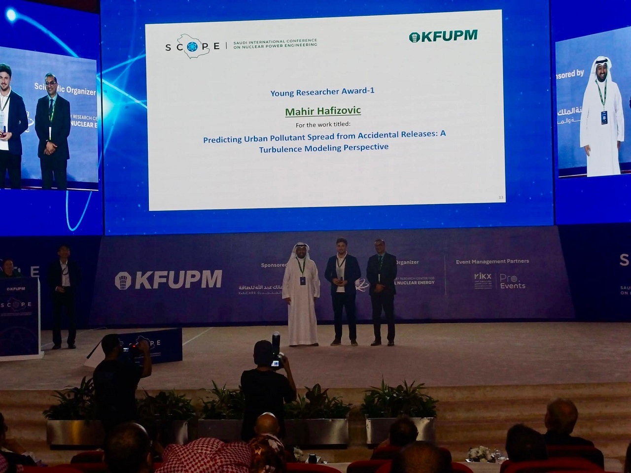 IUS istraživač Mahir Hafizović dobitnik nagrade za mladog istraživača na međunarodnoj konferenciji u Saudijskoj Arabiji