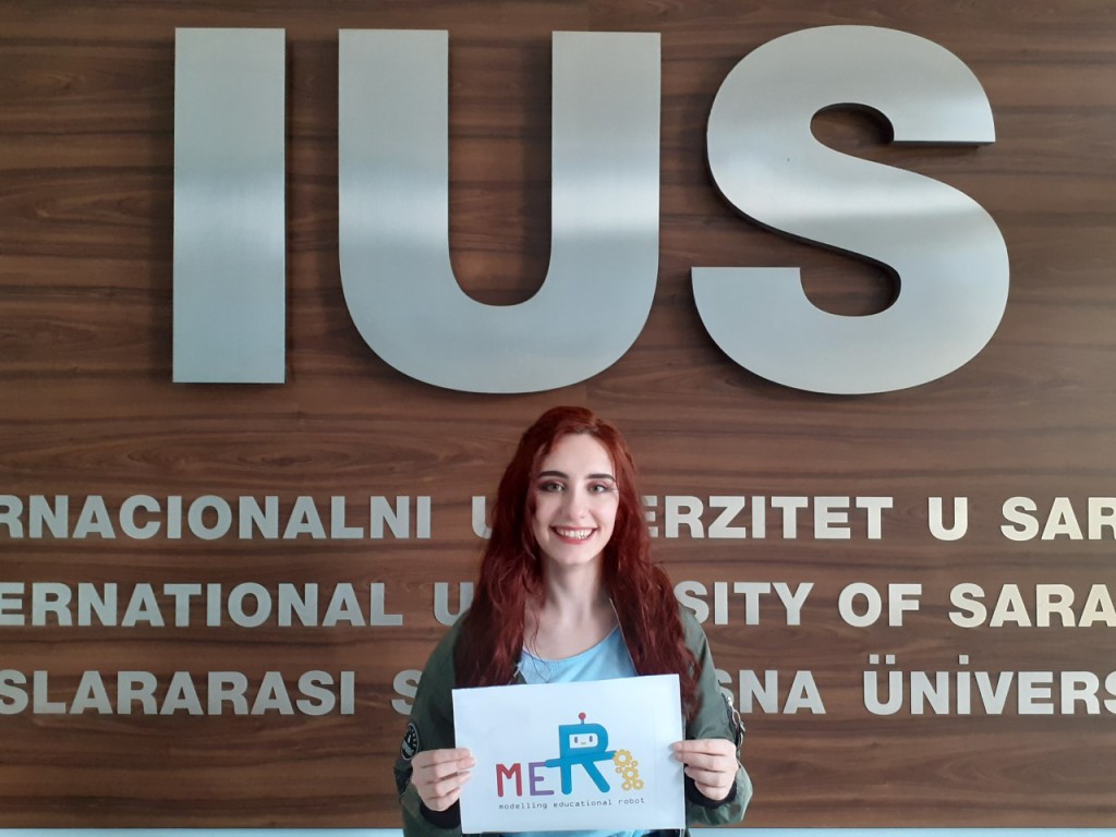 Dobitnica nagrade za najbolji logotip projekta MER