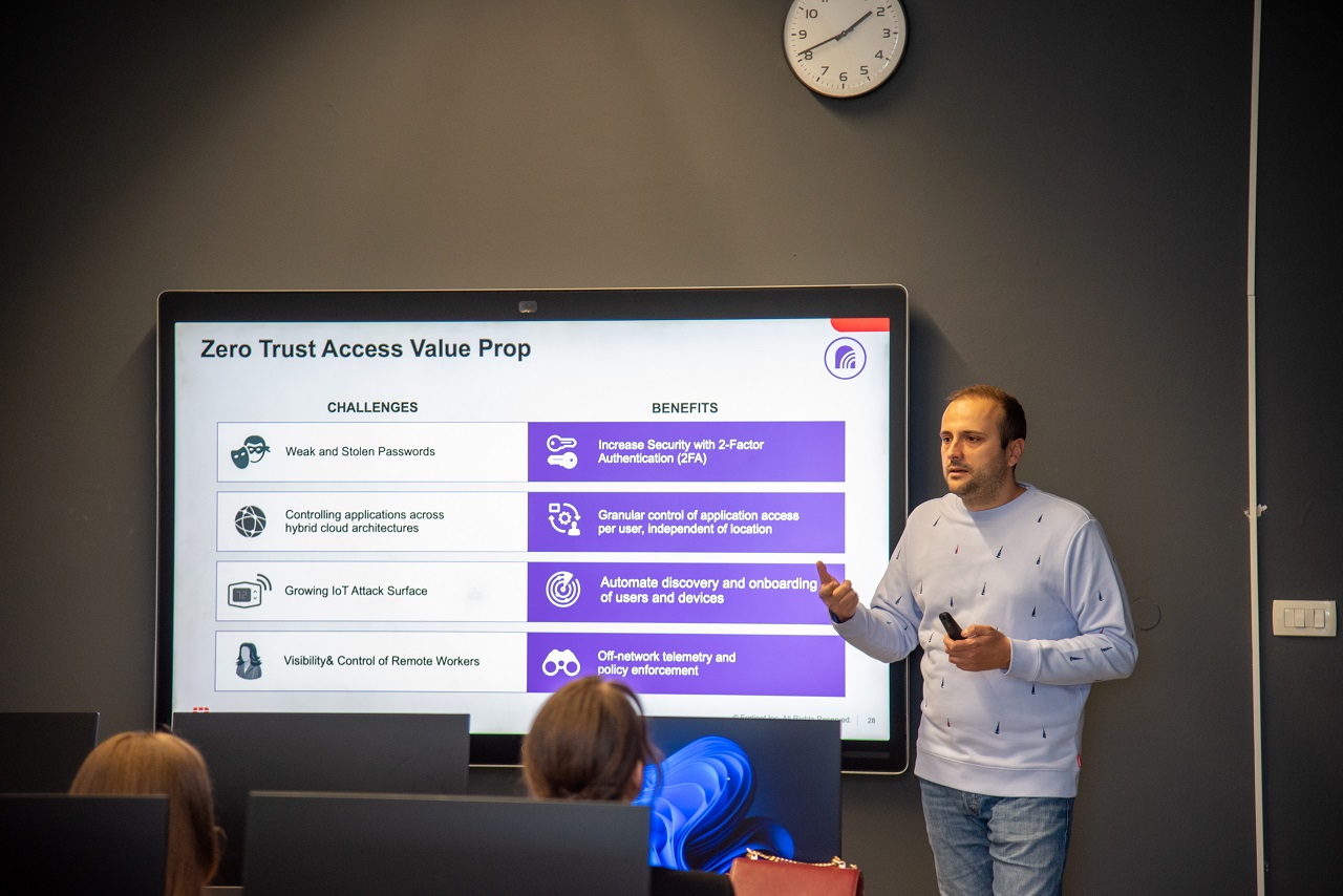 Fortinet Uzmanı IUS'ta Siber Güvenlik Konuşması Yapıyor: Sıfır Güven, Sıfır Kesinti