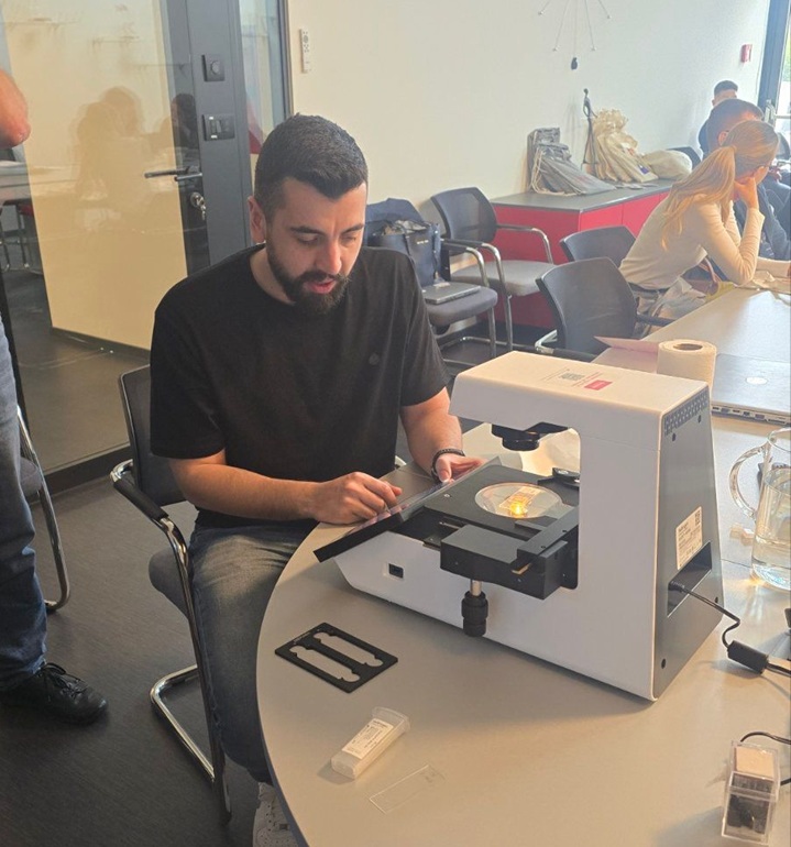 GBE Teaching Assistant Abas Sezer Attends Advanced Cell Imaging Workshop in Zagreb