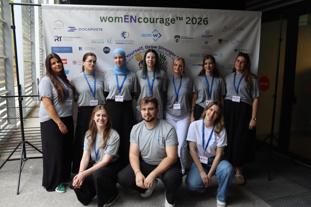 IUS Students Earn Two Hackathon Awards at womENcourage 2026 in France