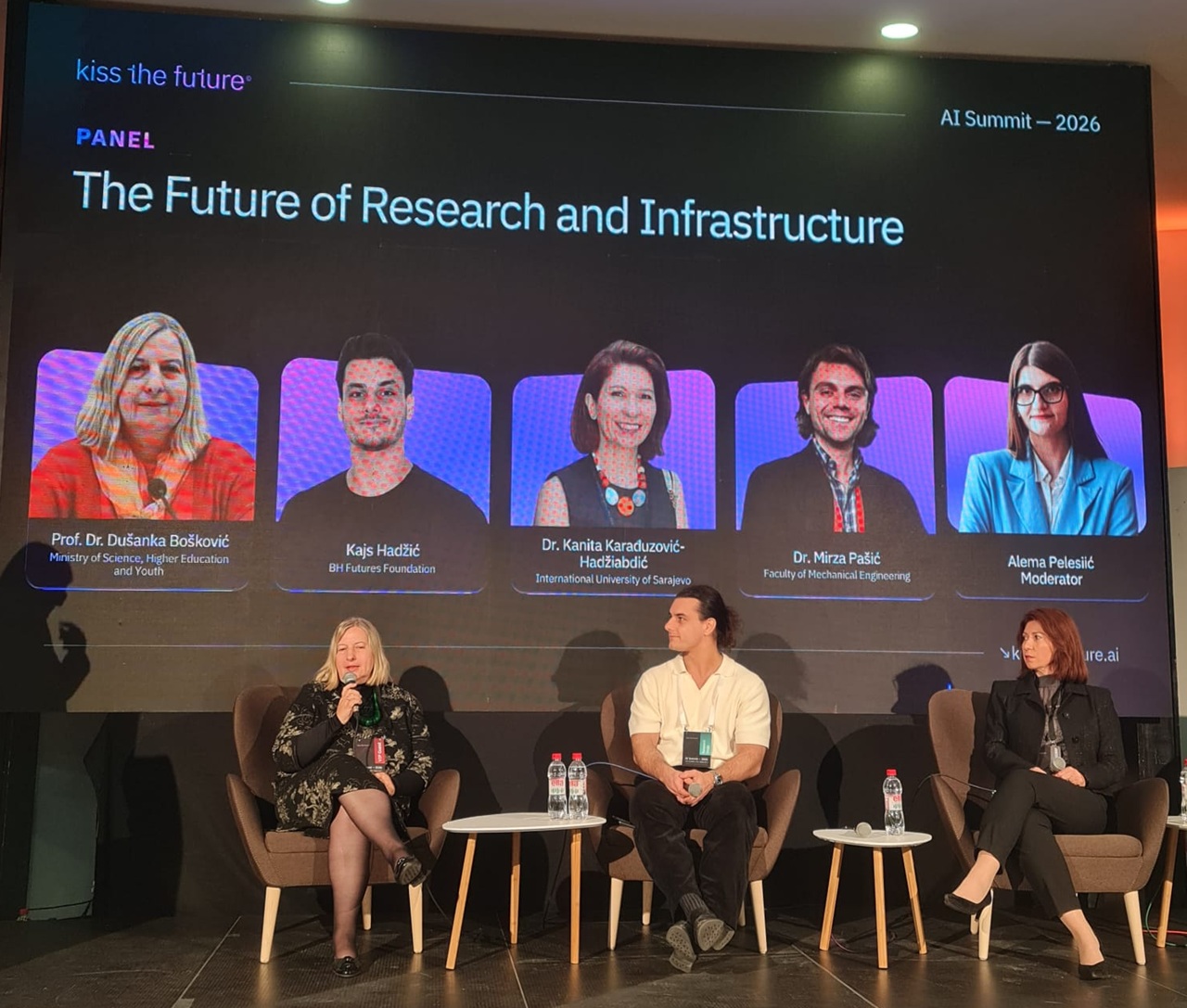 IUS Students and Faculty Take Part in Kiss the Future AI Summit Sarajevo 2026 IUS Students and Faculty Take Part in Kiss the Future AI Summit Sarajevo 2026