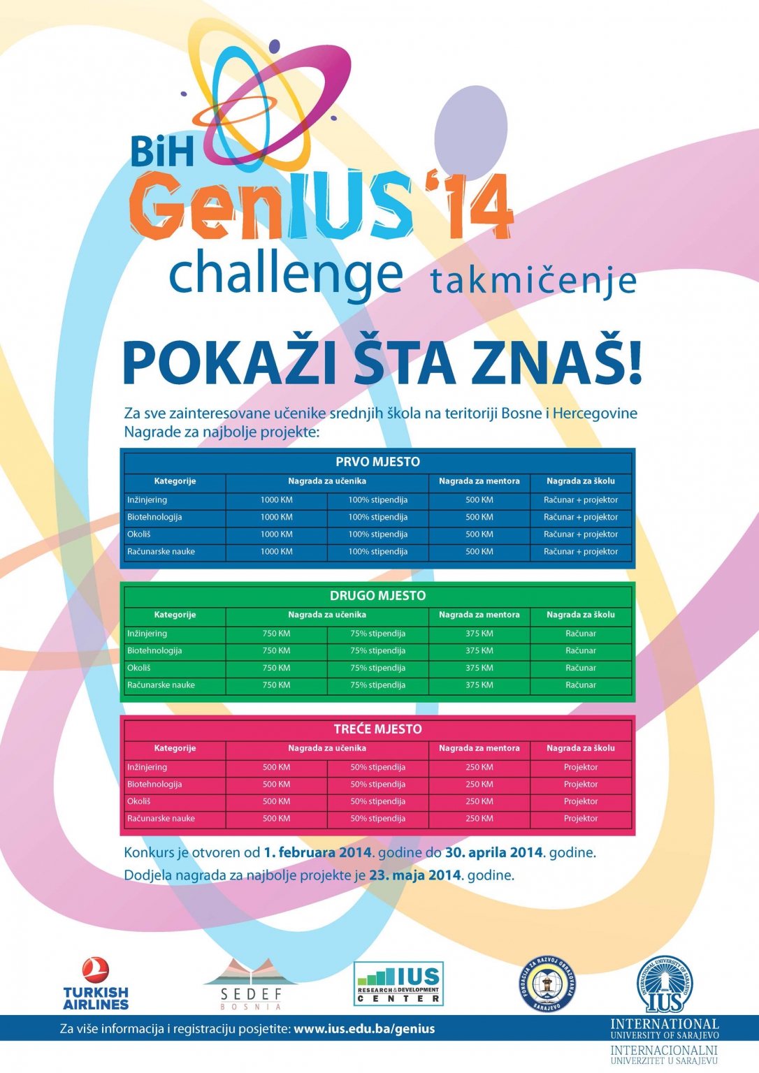BH GenIUS '14 Yarışması
