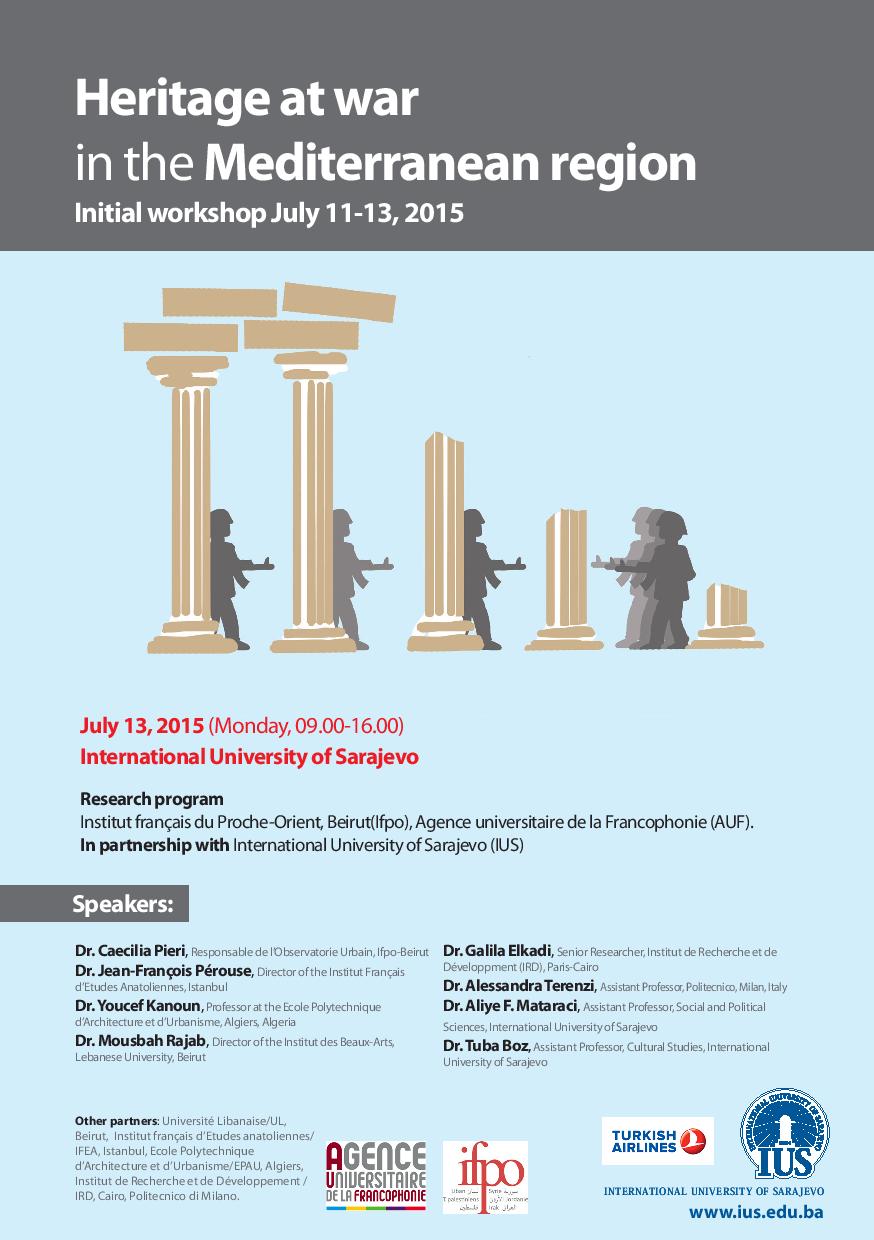 Heritage at war in the Mediterranean region