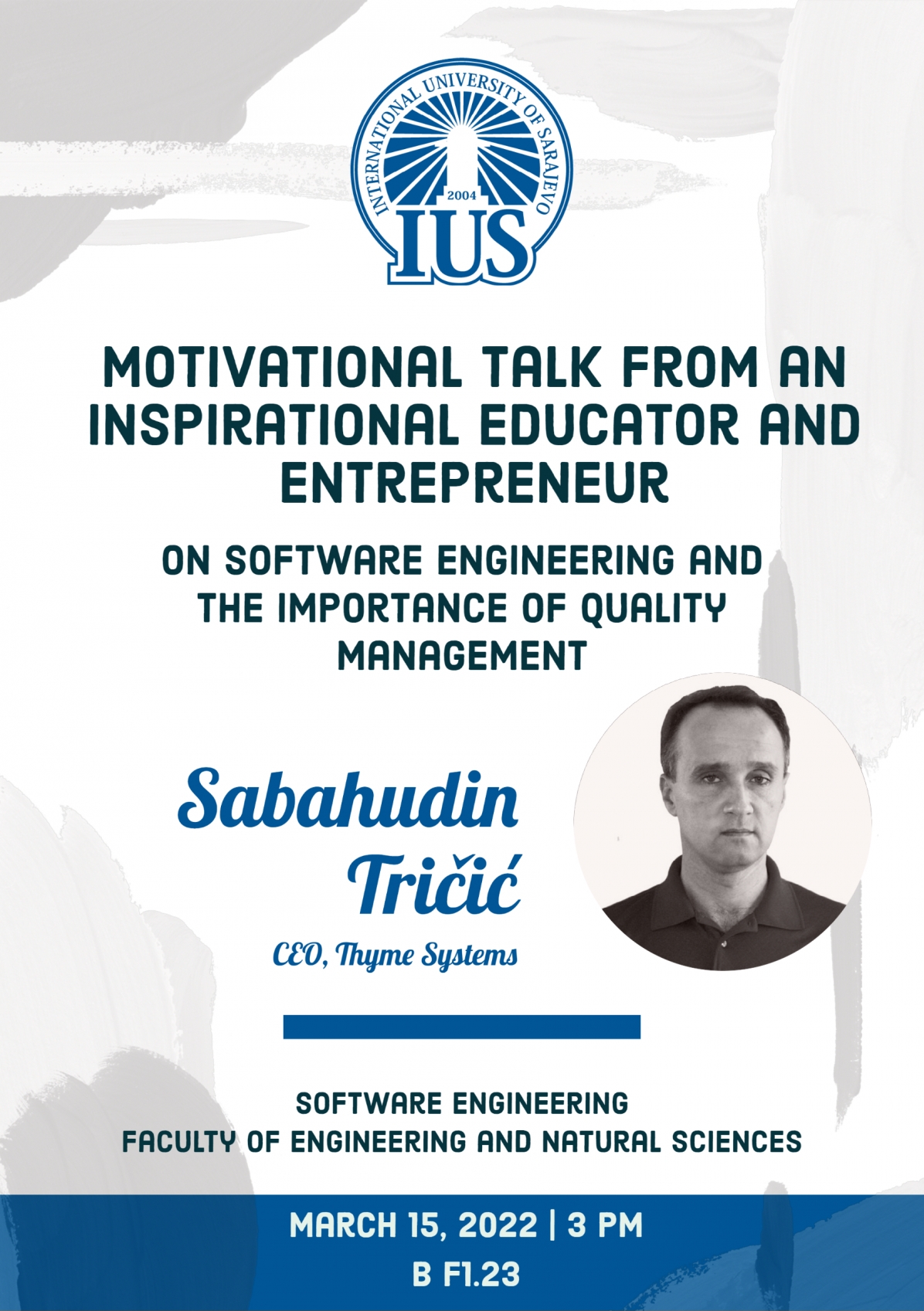 Motivacioni govor inspirativnog edukatora i poduzetnika