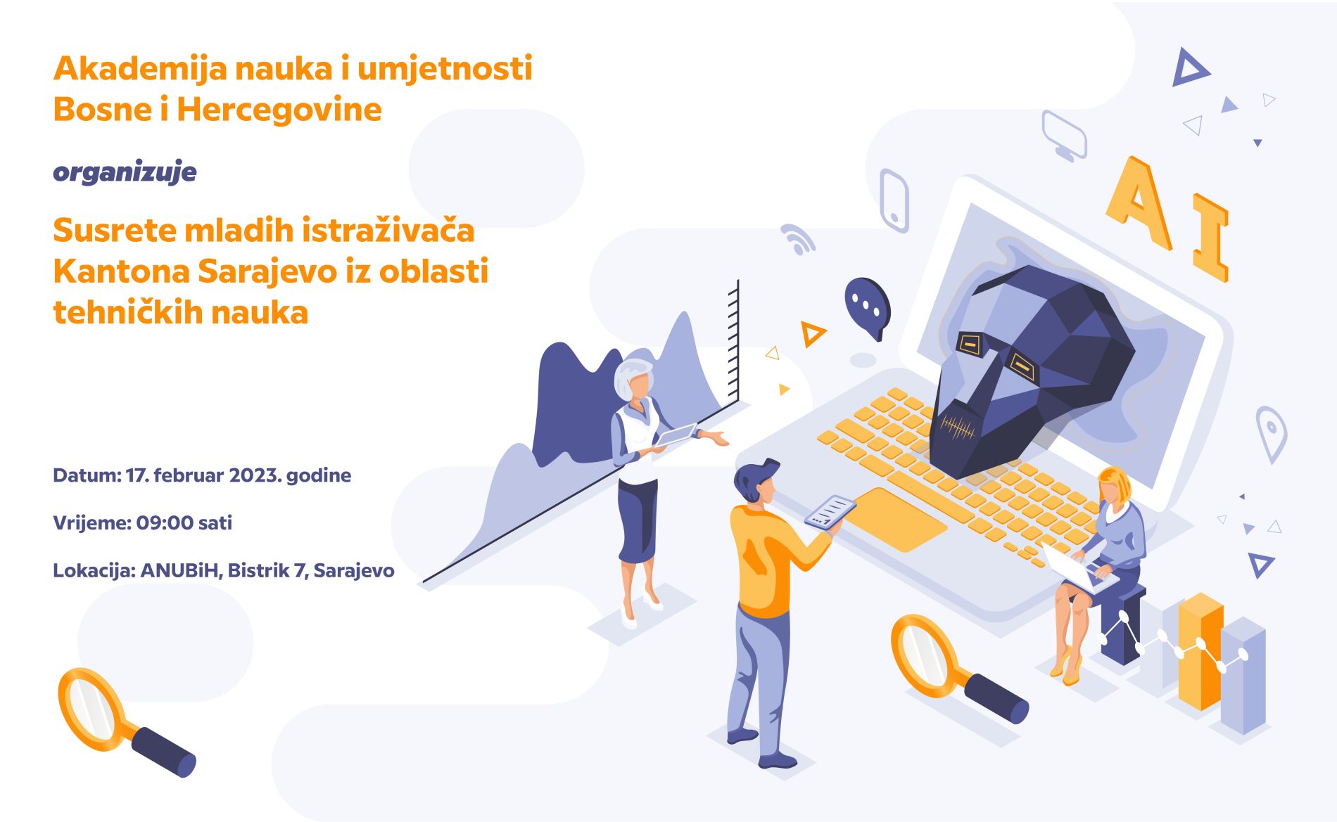 Susreti mladih istraživača Kantona Sarajevo iz oblasti tehničkih nauka