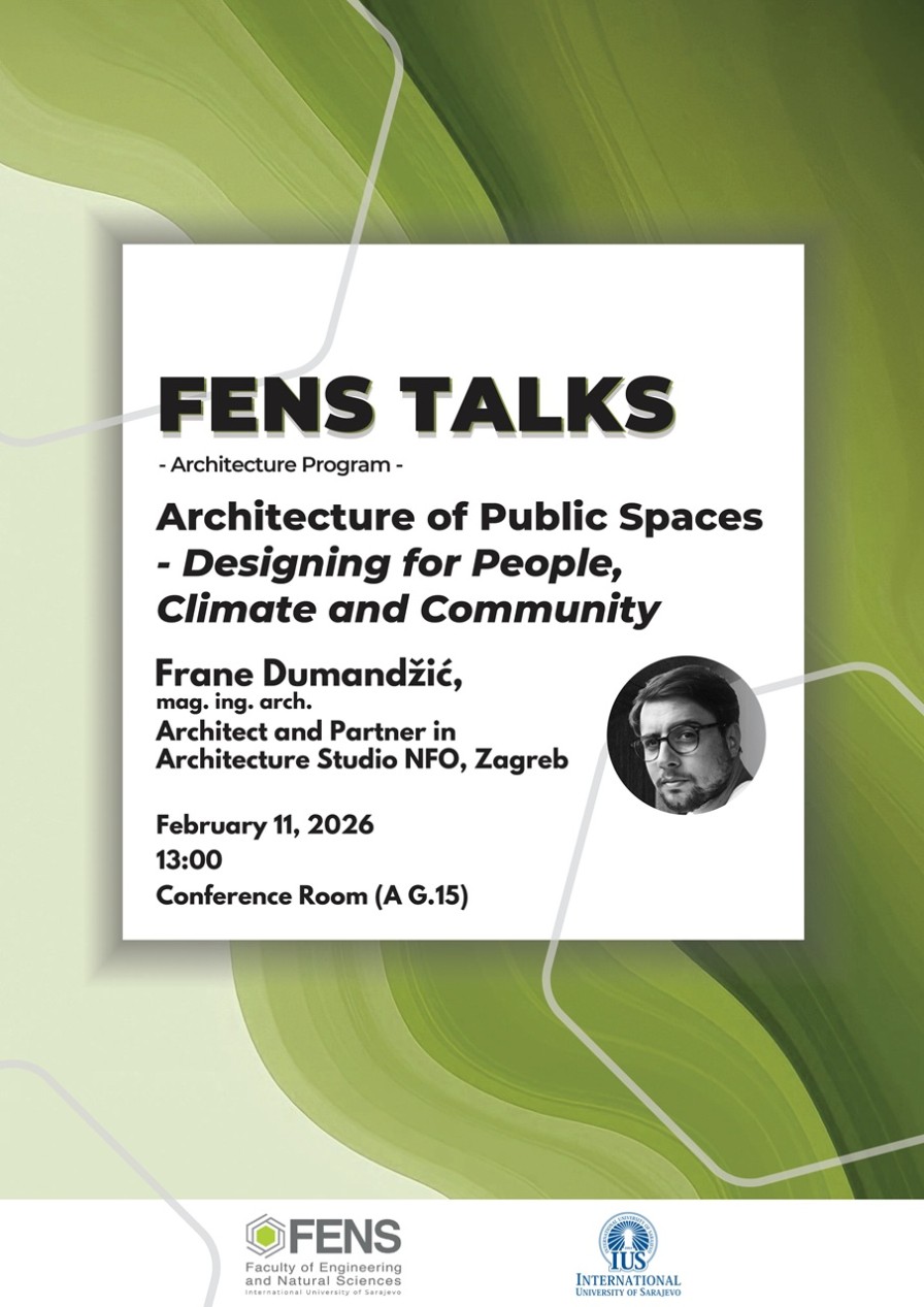 FENS Talks: Architecture of Public Spaces – Designing for People, Climate and Community