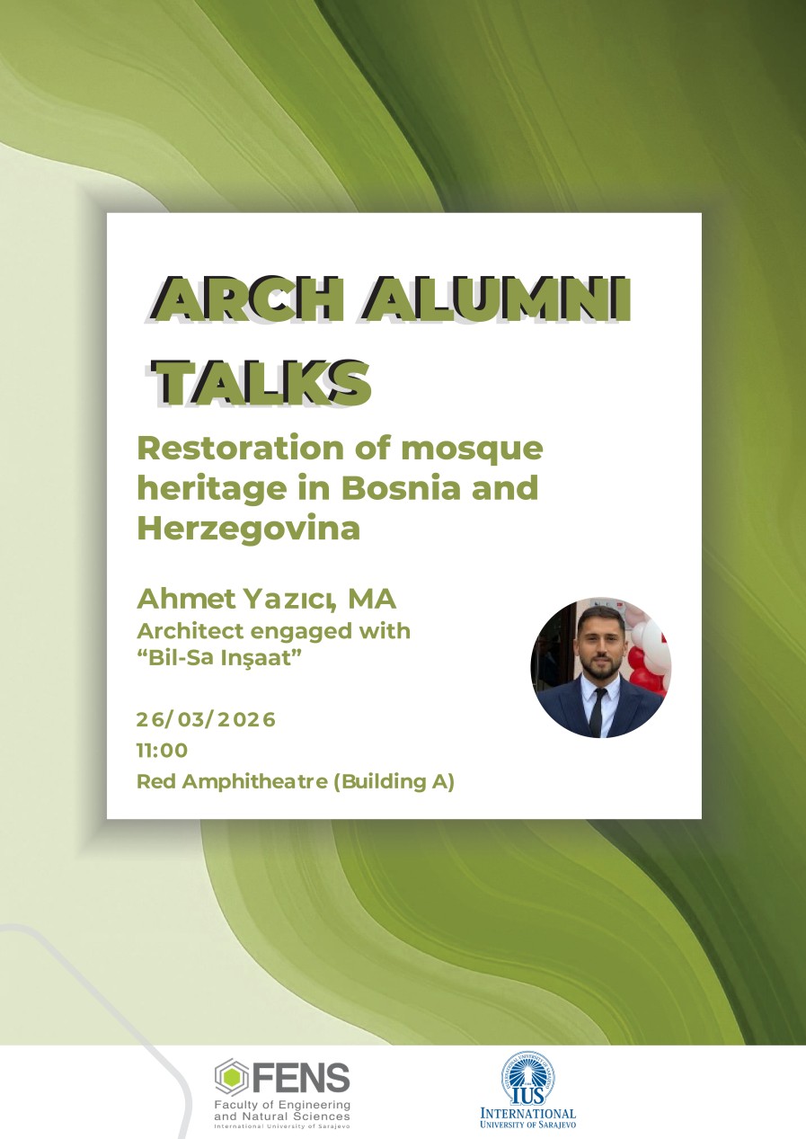 ARCH Alumni Talks: Restoration of Mosque Heritage in Bosnia and Herzegovina