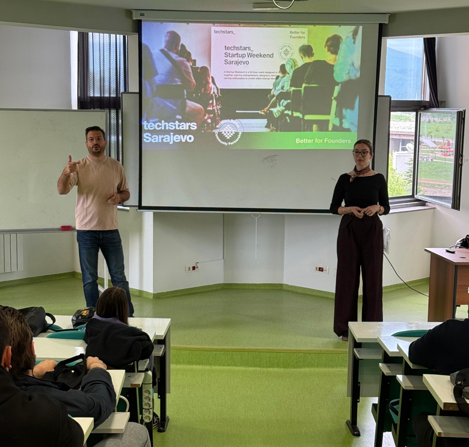 IUS Hosts Techstars Sarajevo Talk on Startups, Innovation, and Entrepreneurship IUS Hosts Techstars Sarajevo Talk on Startups, Innovation, and Entrepreneurship