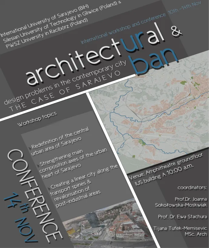 Uluslararası Konferans ve Seminer: Çağdaş Şehirlerde Kent veMimari dizayn problemleri :Saraybosna Şehri örneğiyle