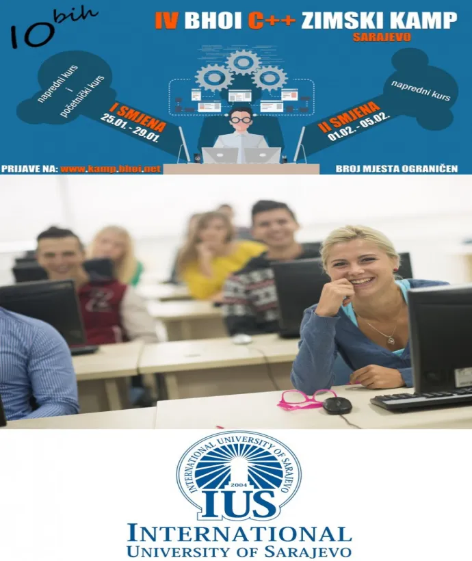 IUS’ta 4."BHOI" Kış Gençlik Bilişim Kampı