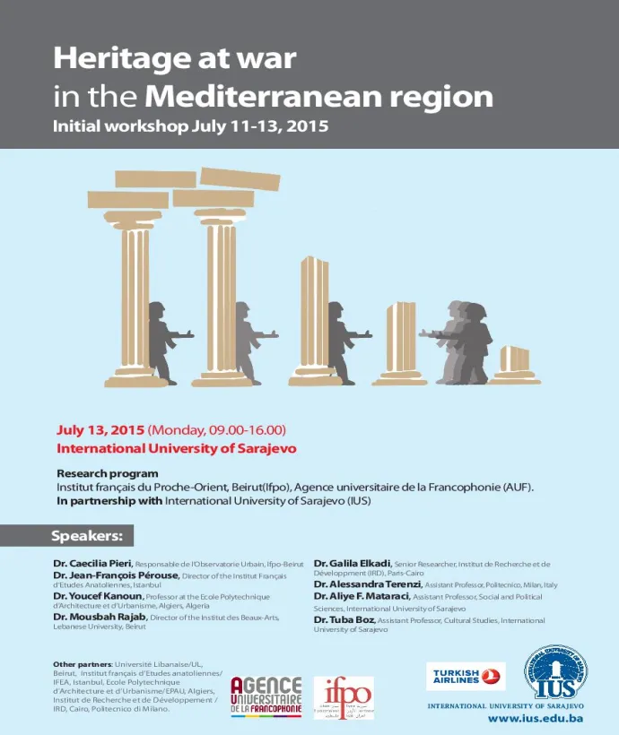 Heritage at war in the Mediterranean region