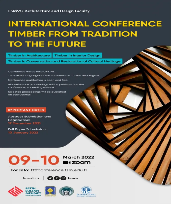 International Conference "Timber from Tradition to the Future"