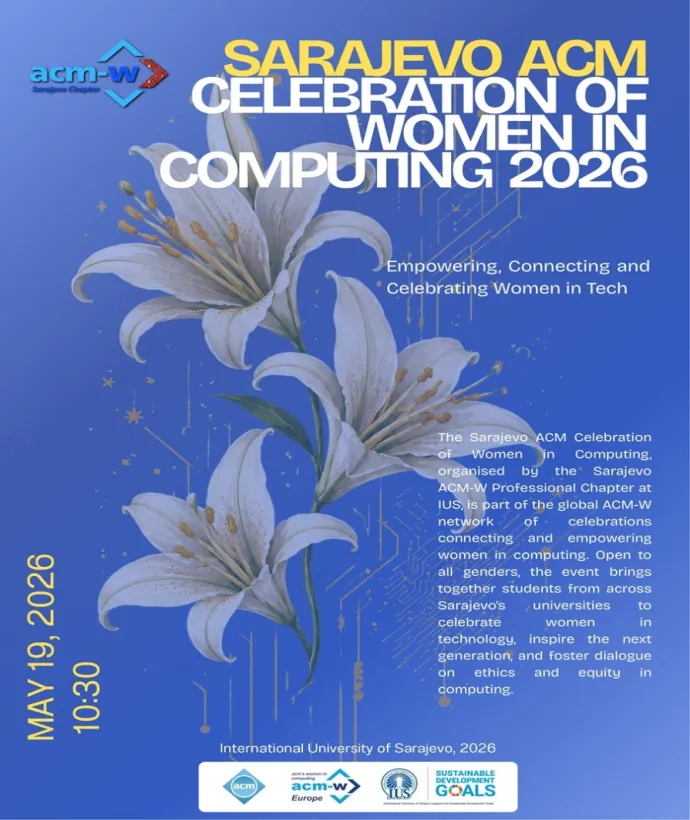 Sarajevo ACM Celebration of Women in Computing (SCWiC 2026)