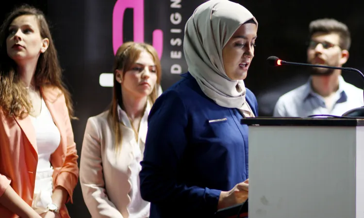 Students of IUS at the conference “Sarajevo and the World”