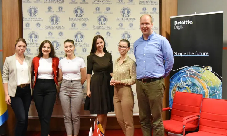 Predstavnici kompanije Deloitte na IUS-u