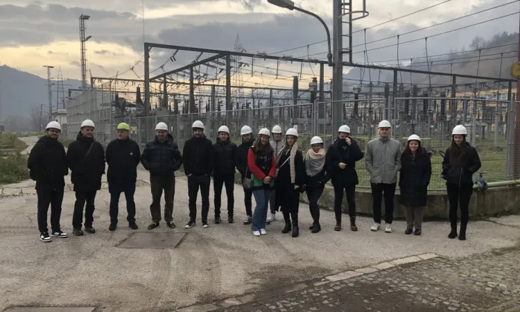 IUS Students Explore Cutting-Edge Energy Technologies During Visit to Kakanj Thermal Power Plant