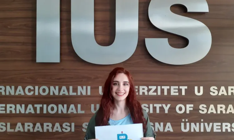 Dobitnica nagrade za najbolji logotip projekta MER