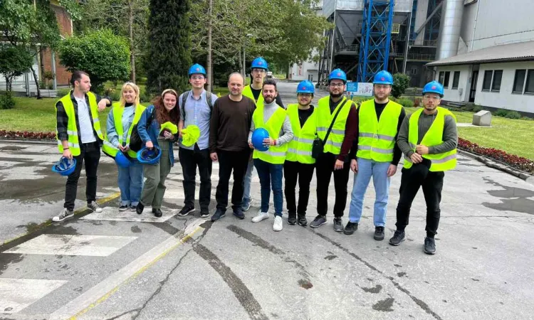 ME Students Visit Lukavac Cement Factory