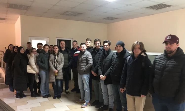 IUS Makine Mühendisliği Öğrencileri Kakanj Termik Santralinde Uygulamalı Deneyim Kazandı