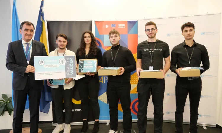 Borba protiv online govora mržnje: Studenti IUS-a predvode na UNESCO hackathonu "Innovate for Peace"