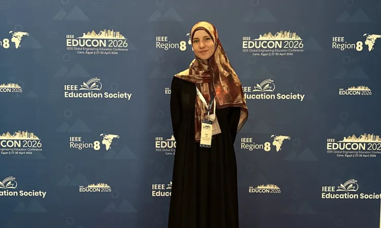 Studentica Softverskog inžinjeringa na IUS-u Hava Dedić dobitnica ACM-W stipendije za učešće na IEEE EDUCON 2026 u Kairu, Egipat