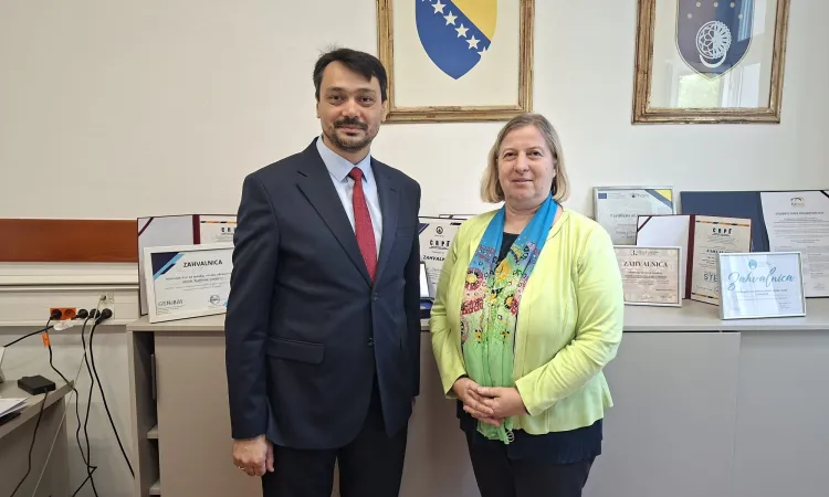 IUS Presents Major International Accreditation Milestones to Sarajevo Canton Ministry