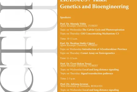 ERASMUS + Razgovori: Genetika i bioinženjering
