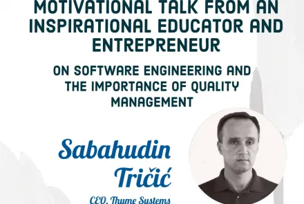 Motivacioni govor inspirativnog edukatora i poduzetnika