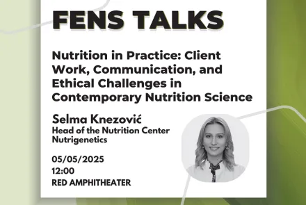 FENS Talk: Nutrition in Practice: Client Work, Communication and Ethical Challenges in Contemporary Nutrition Science