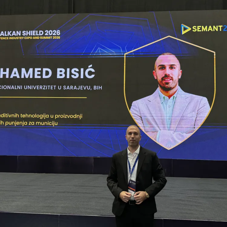 From Research to Real-World Innovation: Muhamed Bisić at Balkan Shield 2026