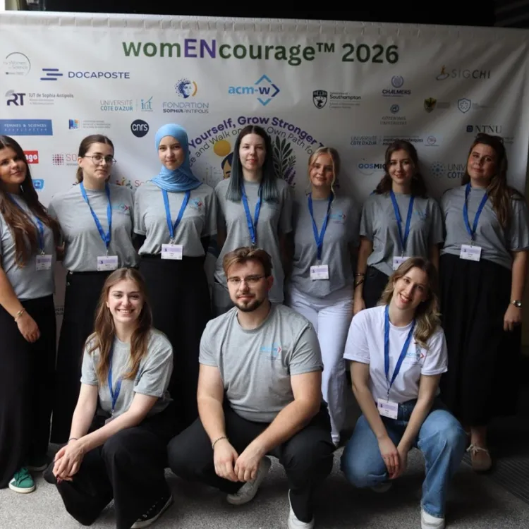 IUS Students Earn Two Hackathon Awards at womENcourage 2026 in France