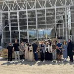 IUS Architecture Students Visit City Pool Construction Site in Zenica